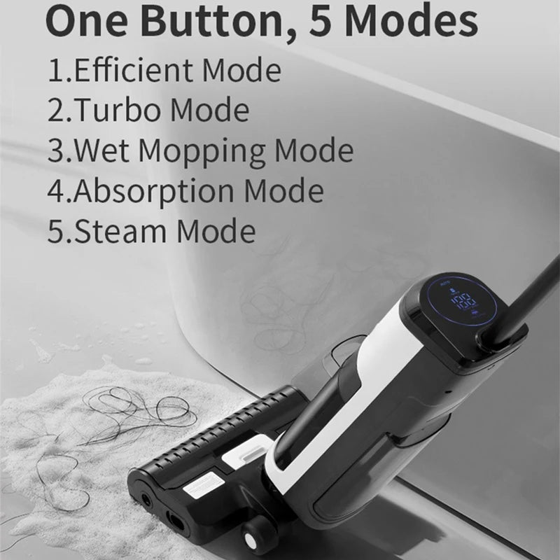 RL9Max Smart Vacuum – Steam, Wet/Dry, 14000Pa