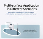 LIECTROUX YW509 Robot Window Cleaner, 3000Pa Suction Power,Double Water Tank,  Smart Path Planning, Remote Control