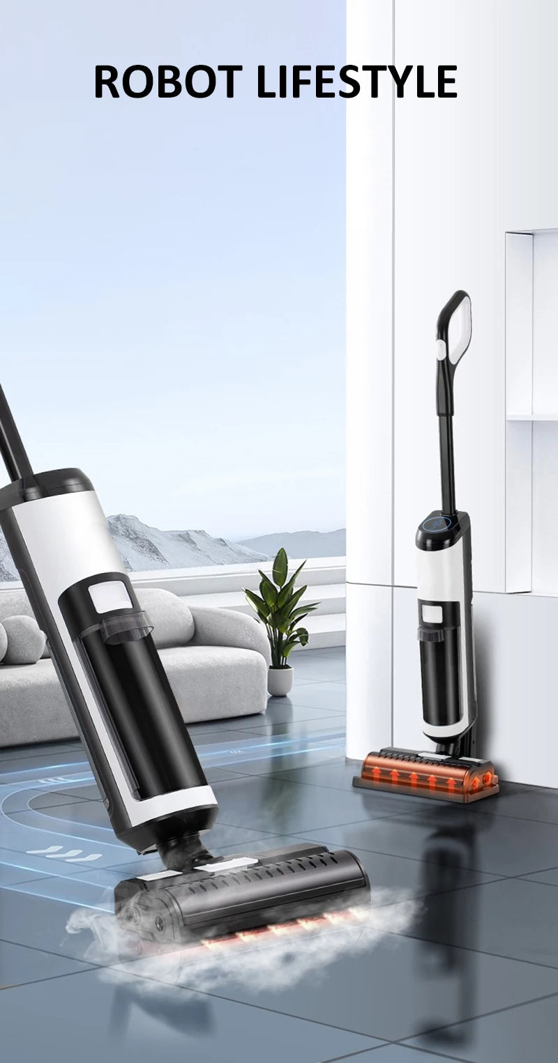 RL9Max Smart Vacuum – Steam, Wet/Dry, 14000Pa