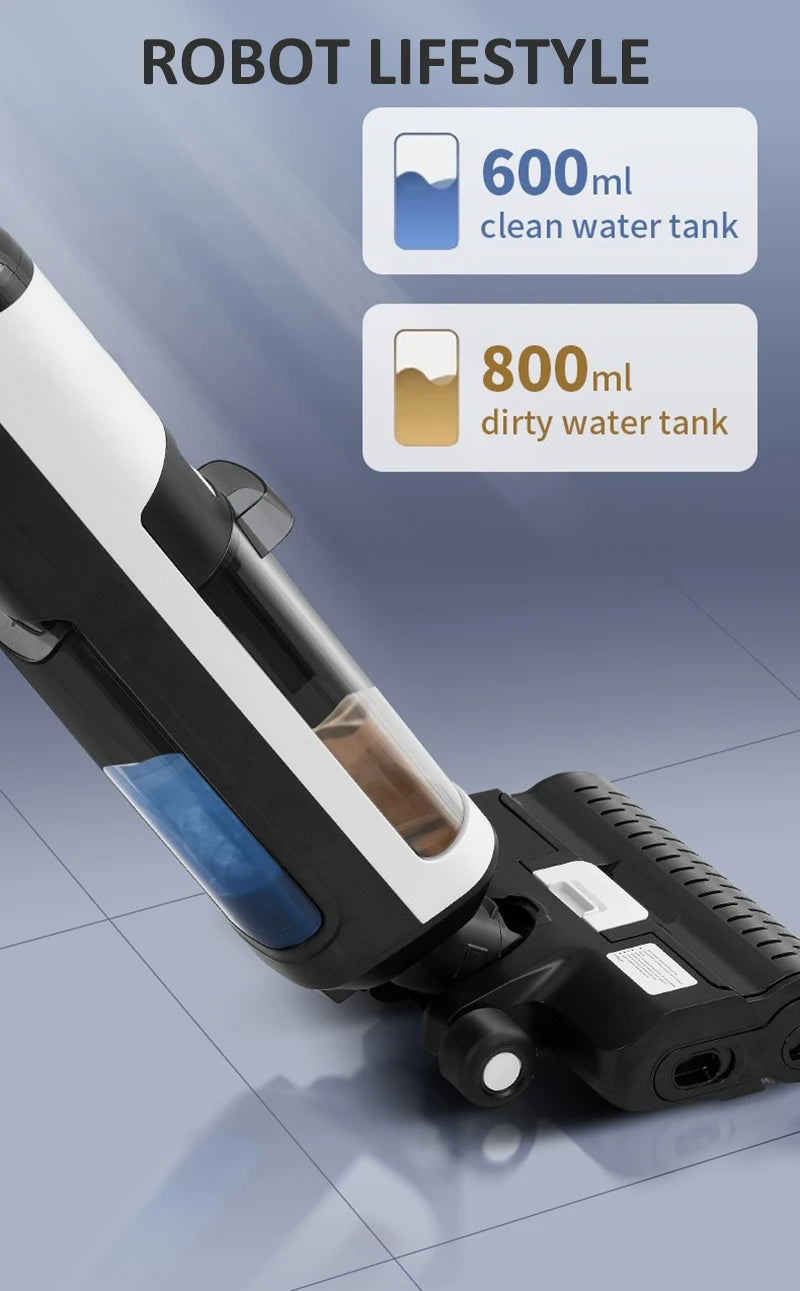 RL9Max Smart Vacuum – Steam, Wet/Dry, 14000Pa