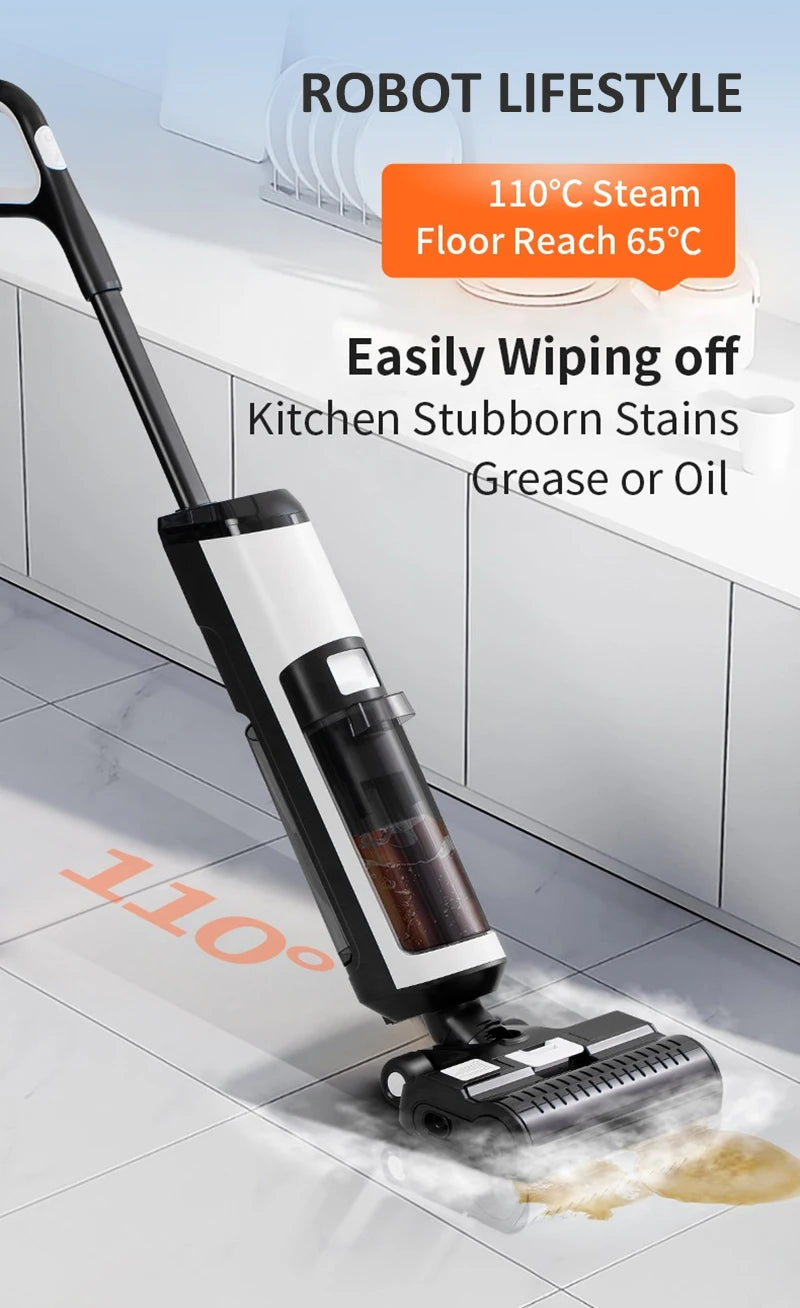 RL9Max Smart Vacuum – Steam, Wet/Dry, 14000Pa