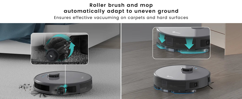 Lefant M1 Robot Vacuum Cleaner with mopping 4000Pa Suction, Lidar Navigation,WiFi/App/Alexa, Ideal for Pet Hair,Carpet