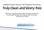 LIECTROUX YW509 Robot Window Cleaner, 3000Pa Suction Power,Double Water Tank,  Smart Path Planning, Remote Control