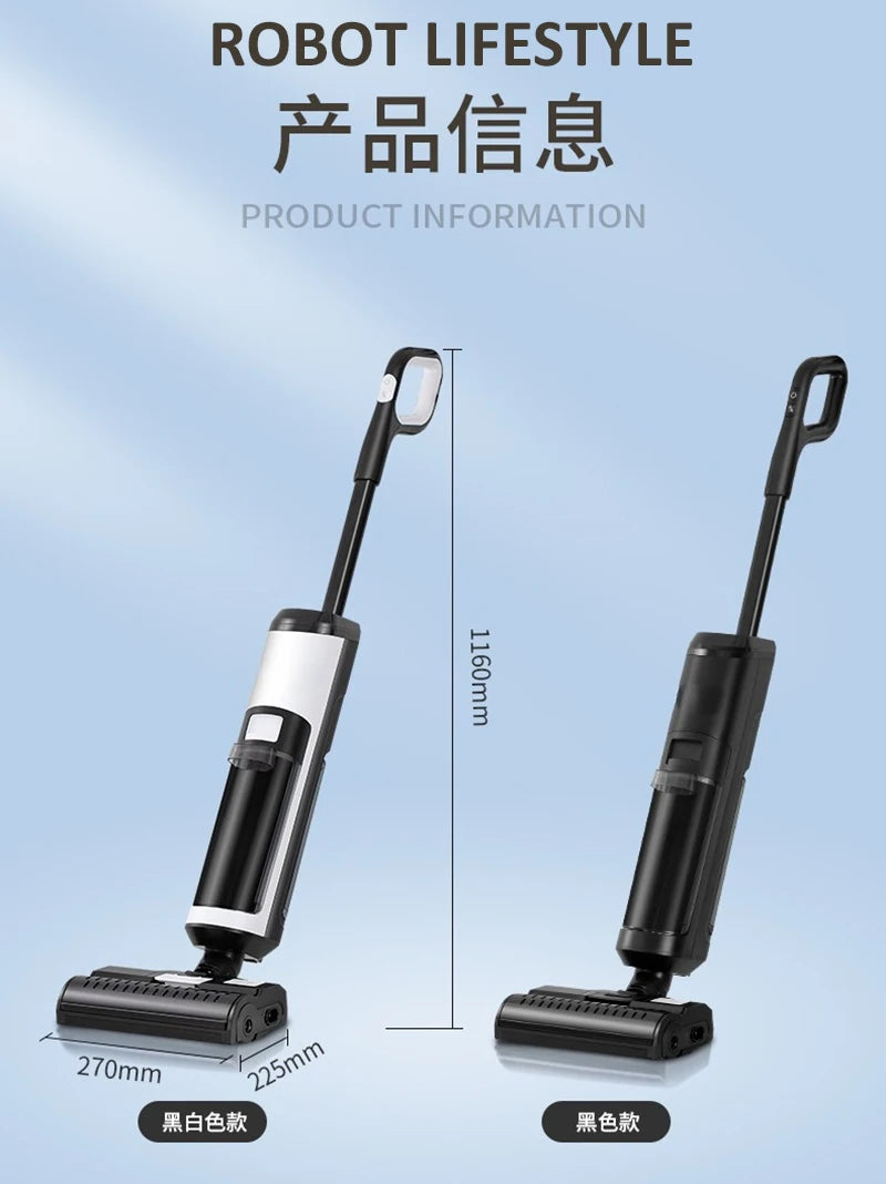 RL9Max Smart Vacuum – Steam, Wet/Dry, 14000Pa