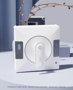 LIECTROUX YW509 Robot Window Cleaner, 3000Pa Suction Power,Double Water Tank,  Smart Path Planning, Remote Control